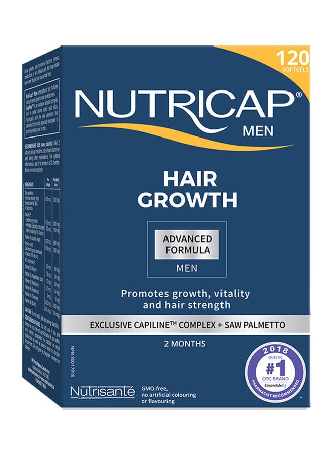 NutriSante - Nutricap Advanced Formula Hair Growth For Men 198.5grams - Image 1