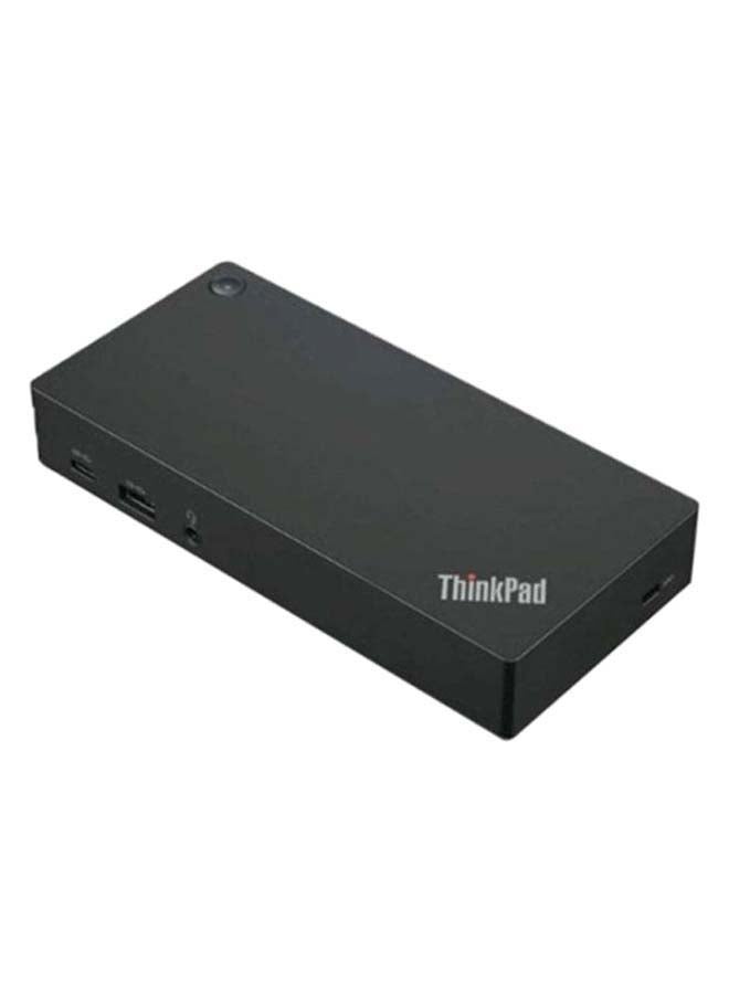Lenovo - Gen 2 ThinkPad USB-C Dock Black - Image 1