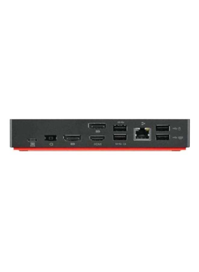 Lenovo - Gen 2 ThinkPad USB-C Dock Black - Image 1