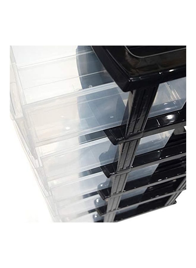 YULAN 4-Layer Plastic Drawer White - Image 2