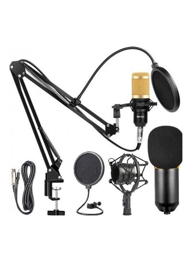 Professional Condenser Microphone Set Black - Image 1