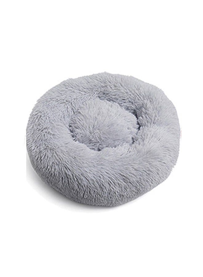 Soft Washable Self Warming Cushion Bed With Anti Slip Bottom Light Grey 55x50x3.5cm - Image 4