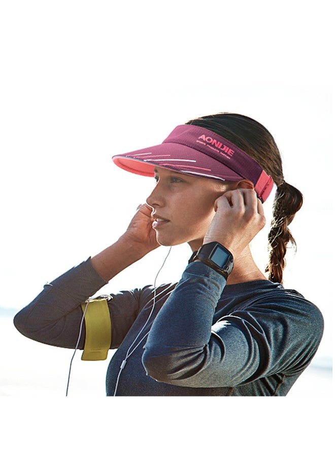 قبعة واقية من الشمس قابلة للتعديل . أرجواني - Image 3