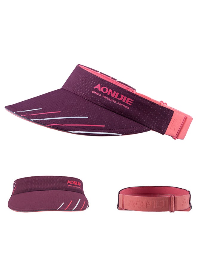 قبعة واقية من الشمس قابلة للتعديل . أرجواني - Image 1