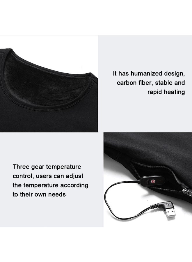 Intelligent Heating Temperature Thermal Pant Black  - Image 2