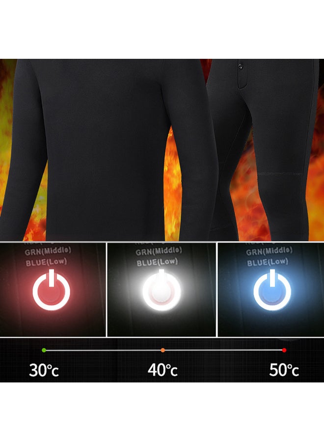 Intelligent Heating Temperature Suit Black  - Image 3