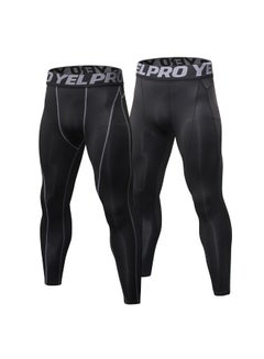 Generic 2-Pack Sport Leggings Black 