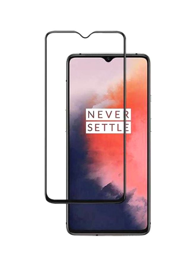 MARGOUN 3D Glass Screen Protector For OnePlus 7T Black/Clear - Image 1
