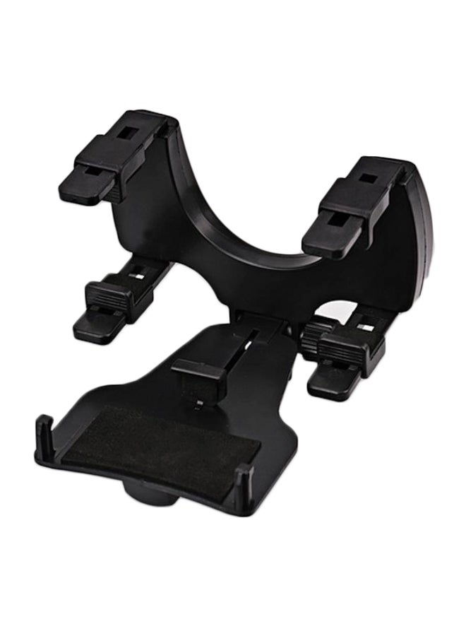 MARGOUN Car Rearview Mirror Mount Stand With Universal Holder For Mobile Phone Black - Image 2