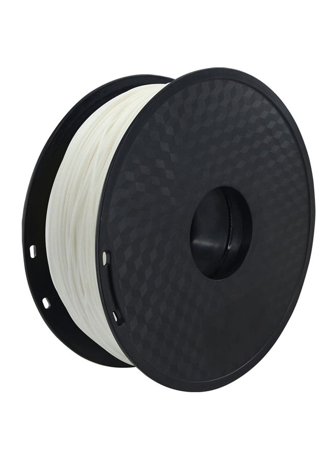 Aibecy PLA 3D Printer Filament White  - Image 1