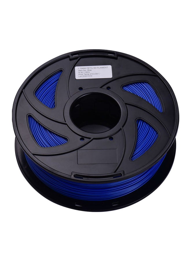 أيبيسي خيوط طابعة ثلاثية الأبعاد من مادة بولي إيثيلين تيرفثالات جلايكول أزرق - Image 2