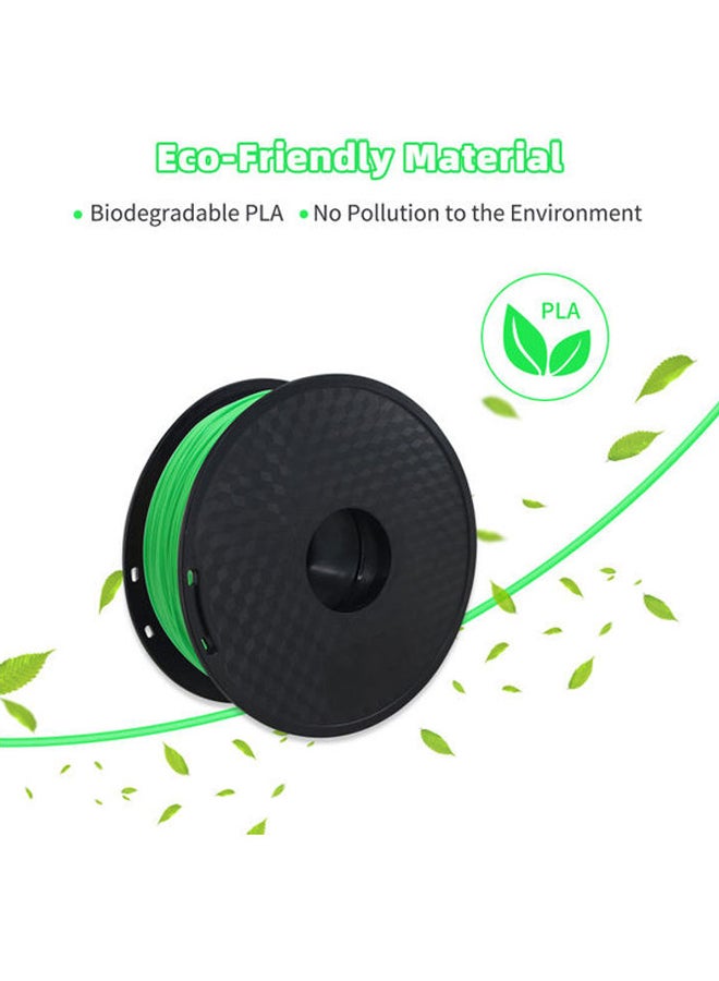 أيبيسي خيوط طباعة من حمض البولي لاكتيك للطابعة ثلاثية الأبعاد أخضر - Image 3