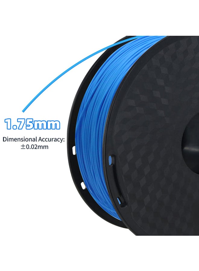 PLA 3D Printer Filament Spool Blue