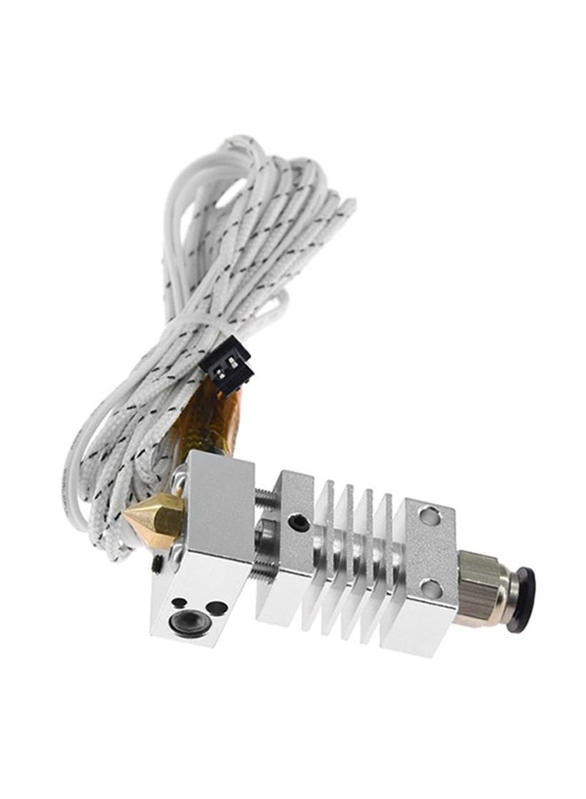 Aibecy Heating Block Throat Tube Extruder Cable Nozzle Kit White  - Image 2