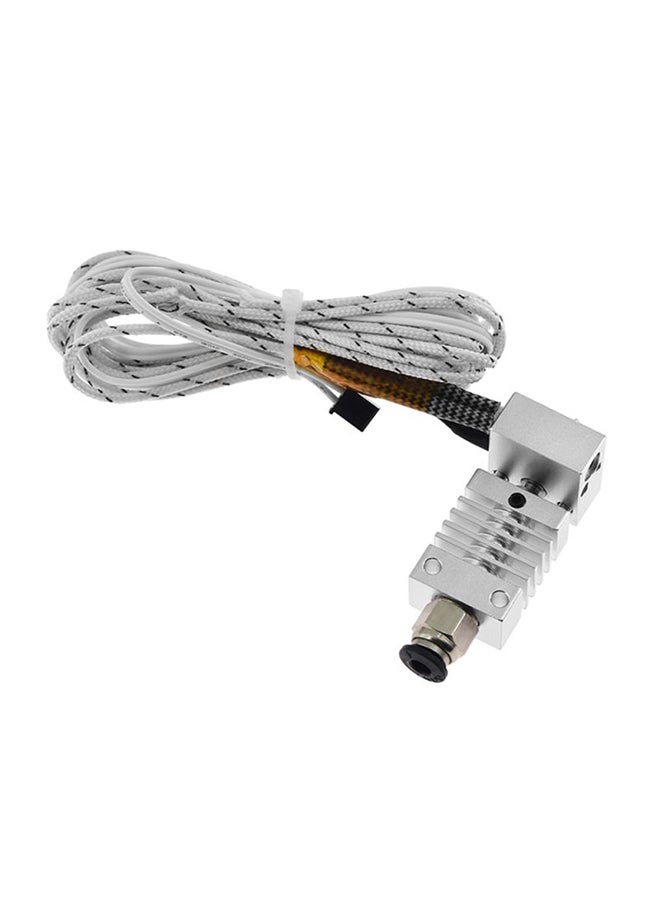 Aibecy Heating Block Throat Tube Extruder Cable Nozzle Kit White  - Image 3