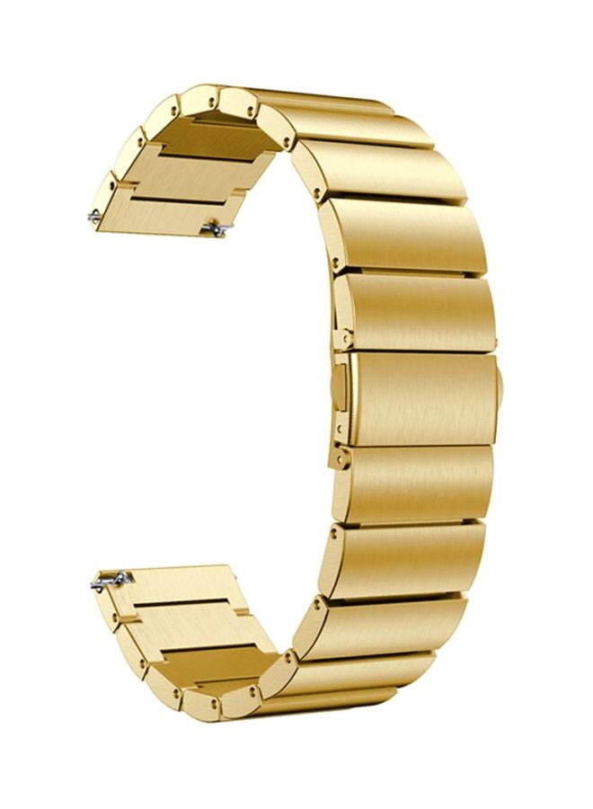 Voberry Replacement Band For Samsung Galaxy Watch 42/40/44mm Gold - Image 1