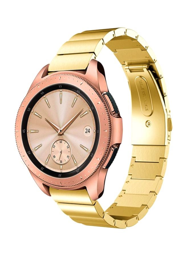 Voberry Replacement Band For Samsung Galaxy Watch 42/40/44mm Gold - Image 2