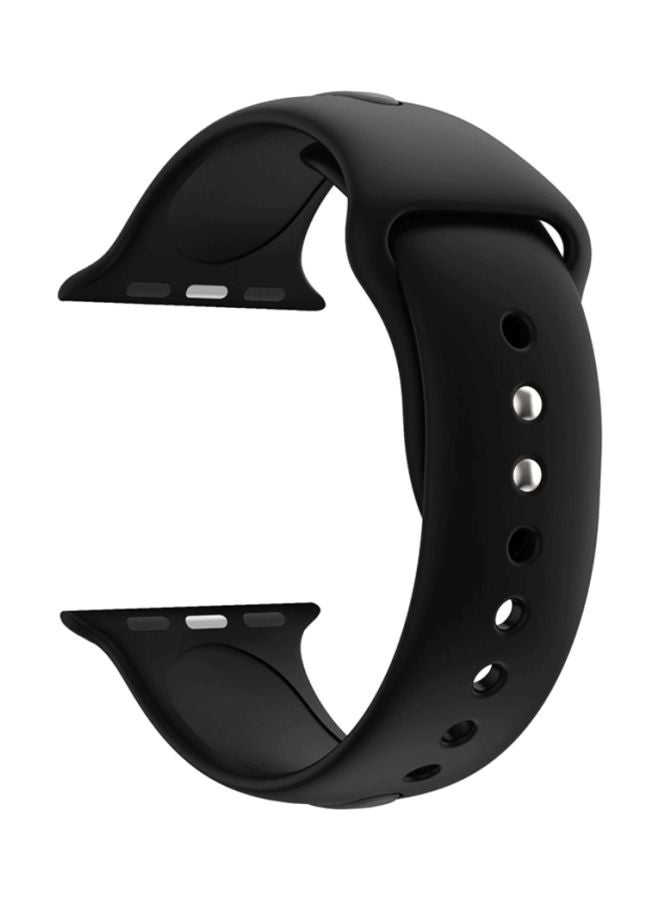 Voberry Replacement Band For Apple Watch Series 3 38mm Black - Image 1