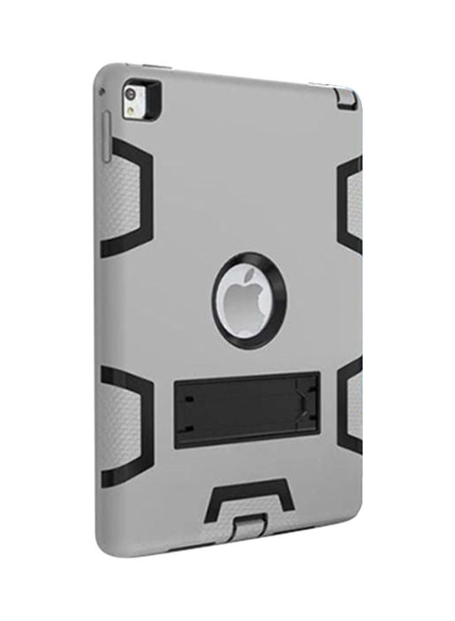 أليش غطاء آرمور واقٍ ومزود بحامل لجهاز آي باد 6/ آير 2 رمادي/أسود - Image 1