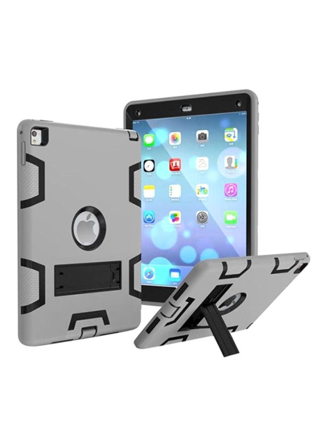 أليش غطاء حماية مقاوم للصدمات لأجهزة آي باد برو قياس 9.7 بوصة رمادي/أسود - Image 2
