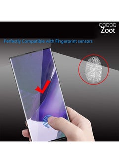 Zoot Tempered Glass Screen Protector Compatible For Samsung Galaxy Note 20 Ultra Black  - Image 3