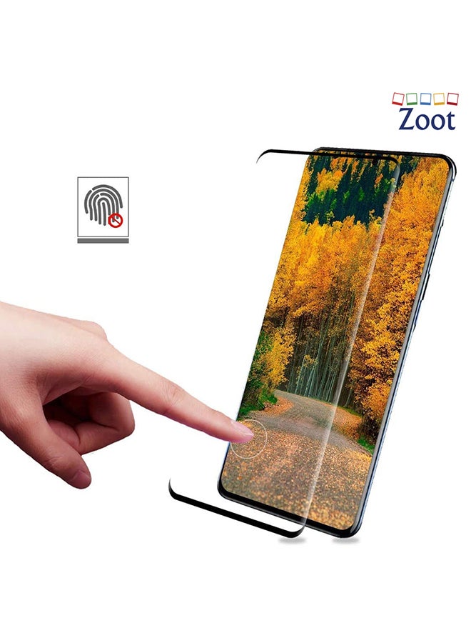 Zoot Tempered Glass Screen Protector Compatible For Samsung Galaxy S20 Ultra Black - Image 2