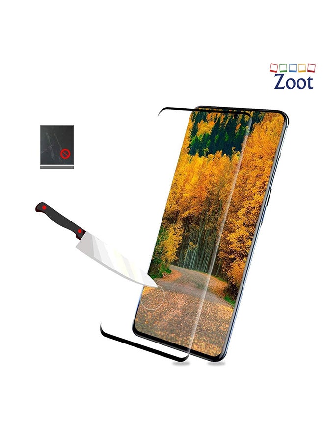 Zoot Tempered Glass Screen Protector Compatible For Samsung Galaxy S20 Ultra Black - Image 3