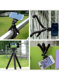Ozone Adjustable Mini Tripod Stand Holder Black  - Image 4
