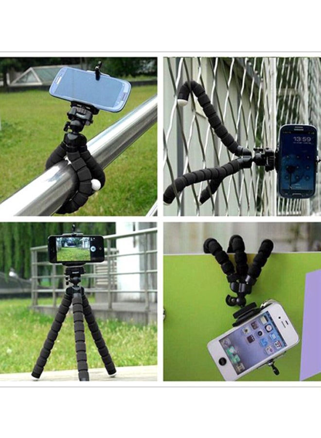 Ozone - Adjustable Mini Tripod Stand Holder Black - Image 1