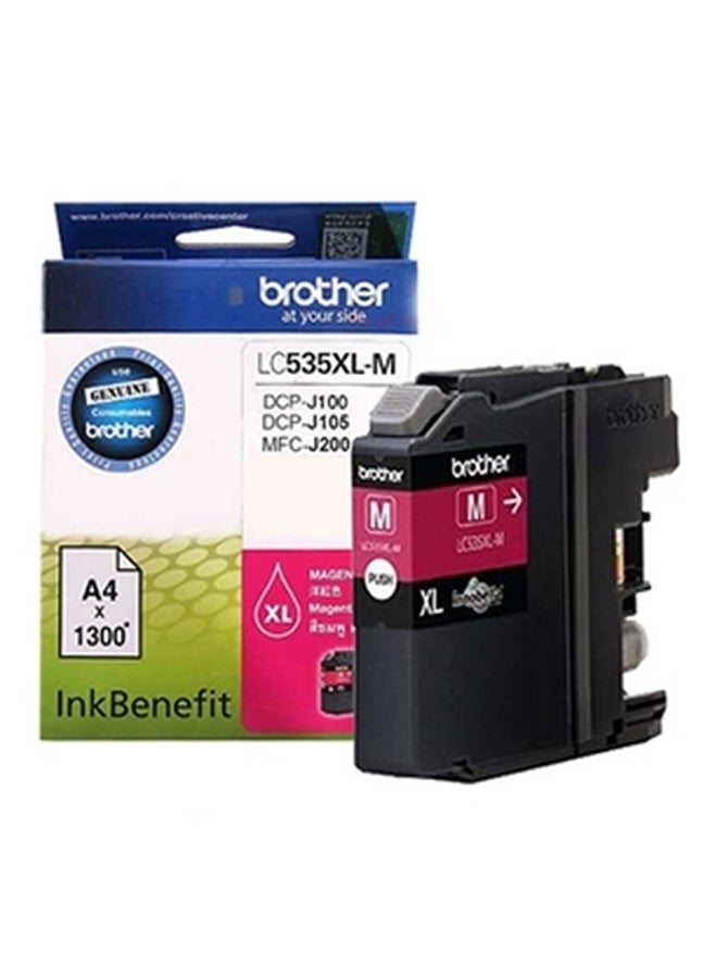brother InkBenefit Toner Cartridge LC535XLM Magneta - Image 2