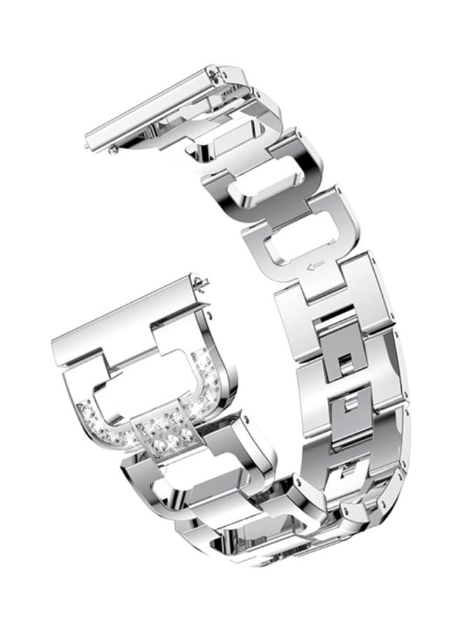 Voberry Replacement Band Strap For Fitbit Blaze Silver - Image 1