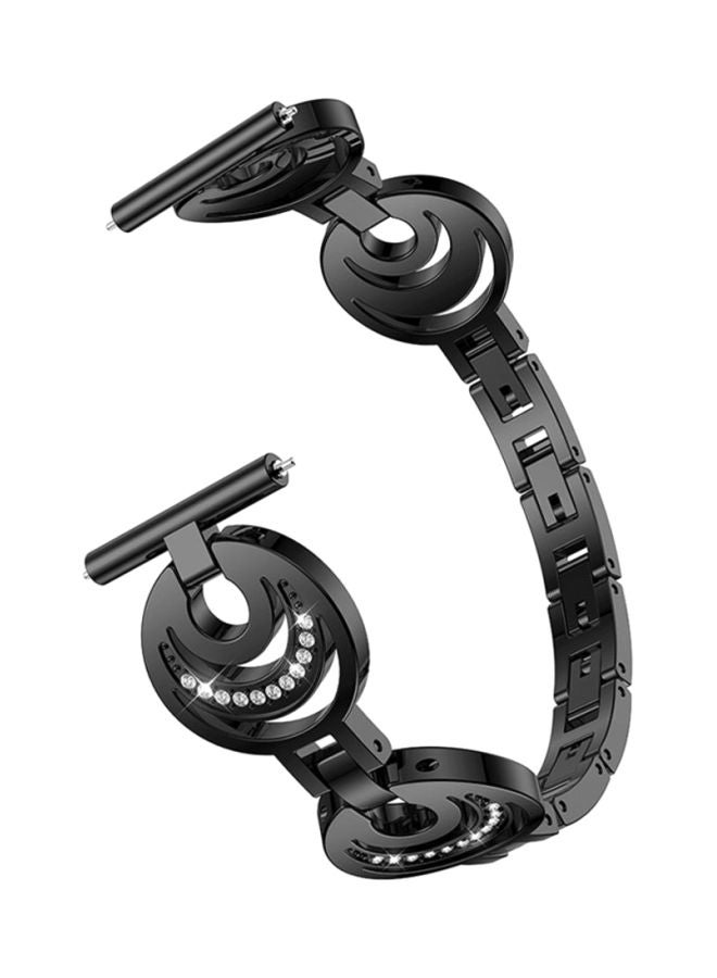 Voberry Replacement Band For Samsung Galaxy Watch 46mm Black - Image 1