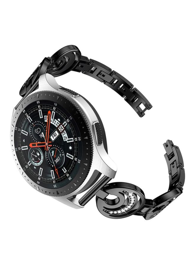 Voberry Replacement Band For Samsung Galaxy Watch 46mm Black - Image 3