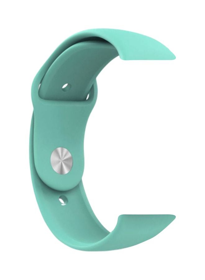 Apple Watch Band 42mm/44mm/45mm Silicone Sport Watch Strap Mint Green