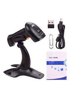 Wireless Barcode Scanner Black/Silver/Blue