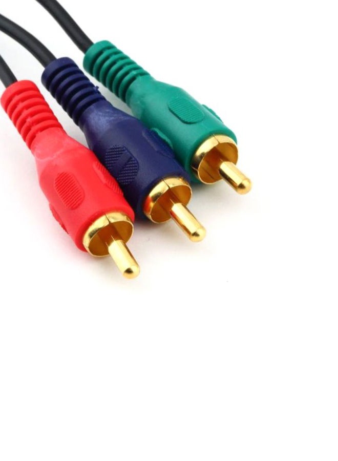 general HDMI To 3-RCA Video Component Connection Cable Black/Red/Green - Image 4