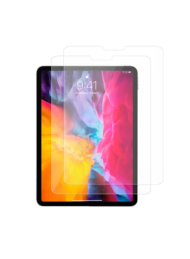O Ozone 2-Piece Tempered Glass Screen Protector For iPad Pro Clear