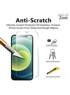 Zoot Screen Protector/ Screen Guard Comaptible For IPhone 12 And IPhone 12 Pro Clear  - Image 2
