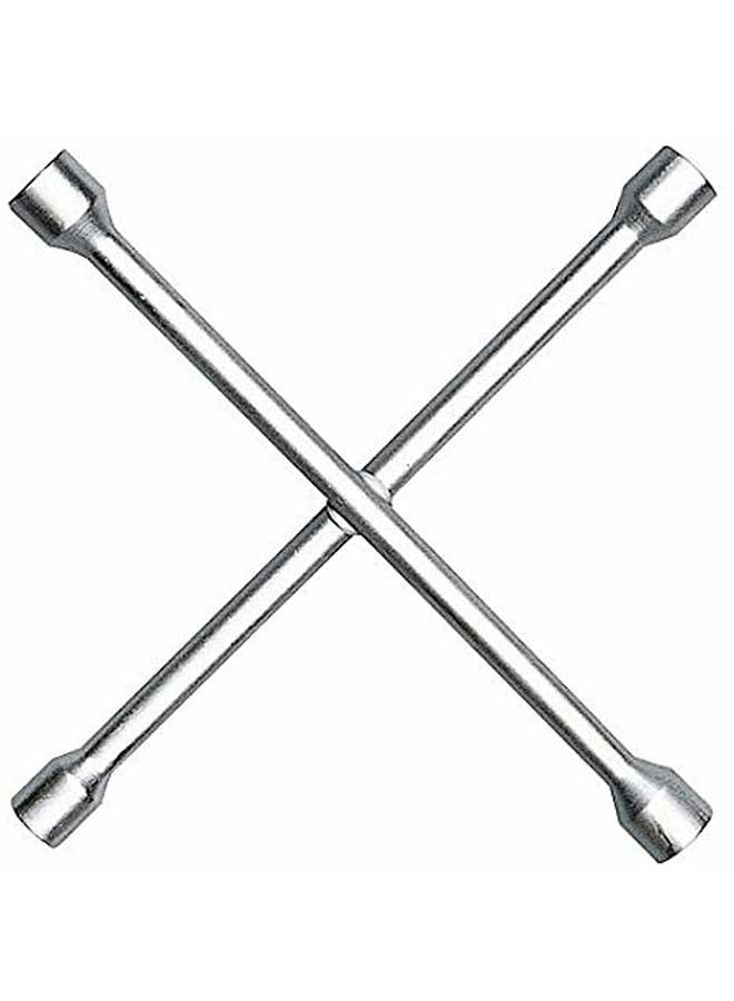 denzeL Metric Lug Wrench Silver 14inch  - Image 1