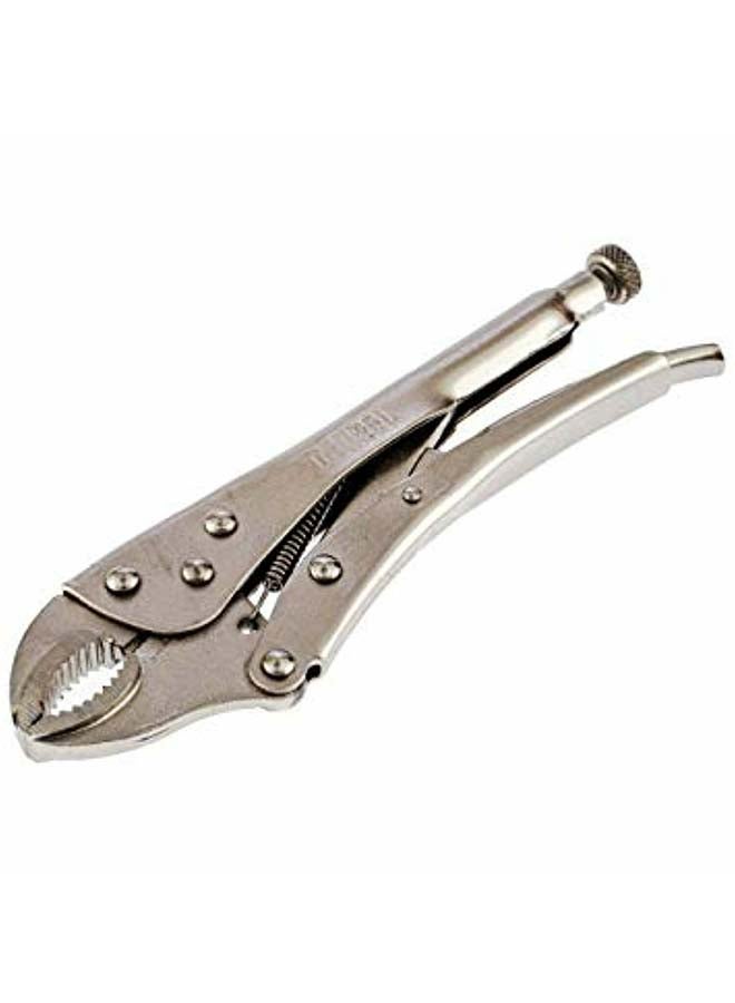 denzeL Stainless Steel Locking Adjustable Pliers Silver 8-1/2inch - Image 2