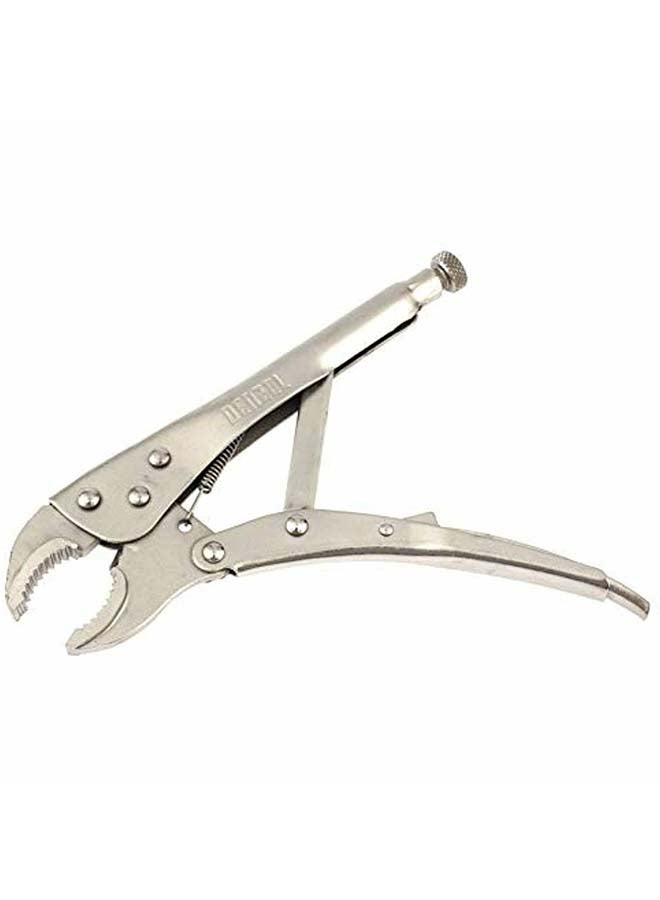 denzeL Stainless Steel Locking Adjustable Pliers Silver 8-1/2inch - Image 4