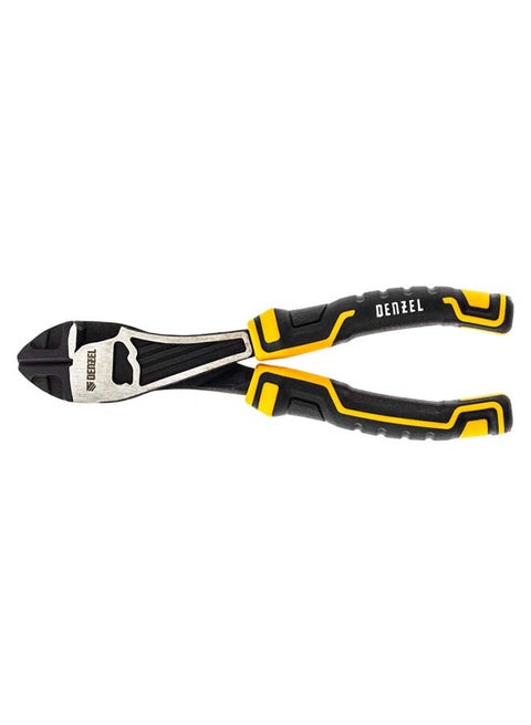 Diagonal-Cut Pliers With Reinforced System Silver/Black/Yellow 7-1/2inch