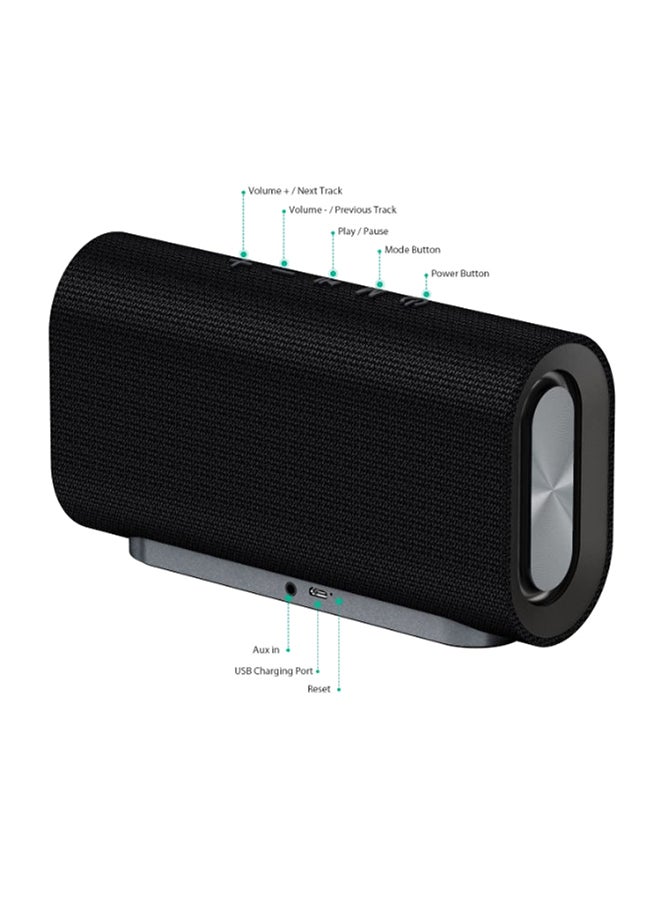 Aukey - Eclipse Bluetooth Speaker,SK-M30 Black - Image 1