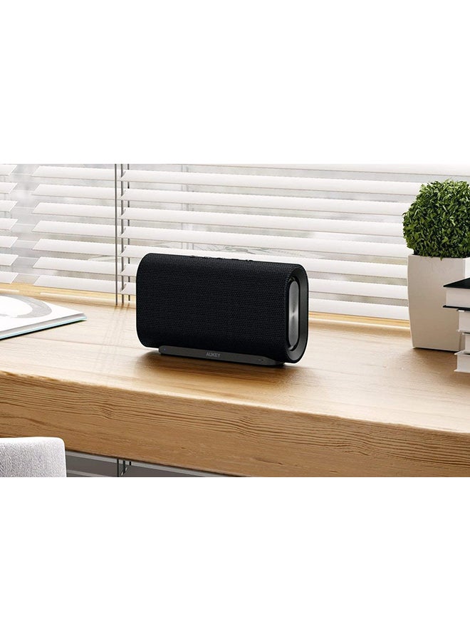 Aukey - Eclipse Bluetooth Speaker,SK-M30 Black - Image 1