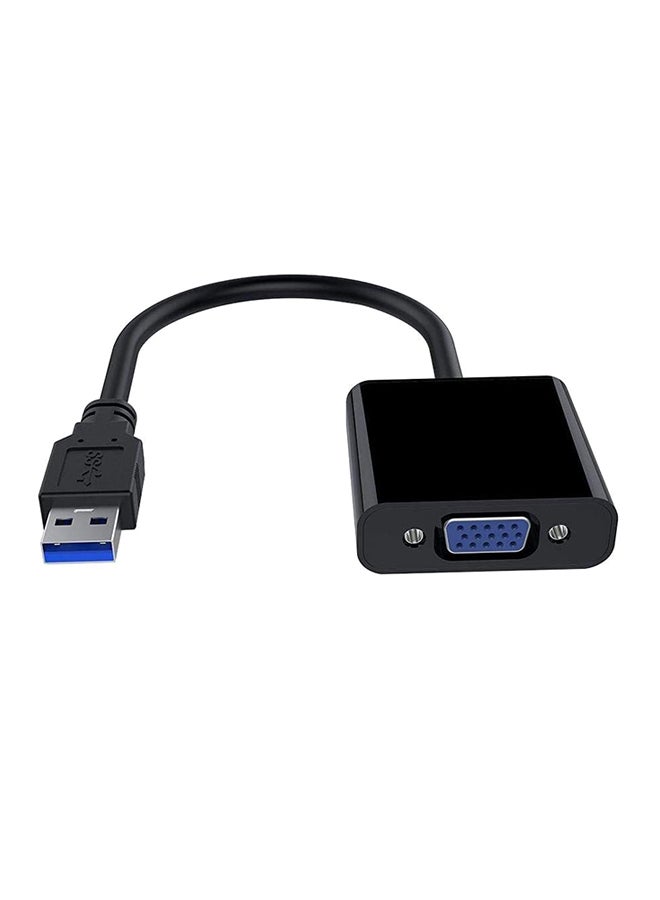 USB 3.0/2.0 Male To VGA Female Adapter Cable Black - v1617604186/N16062059A_7