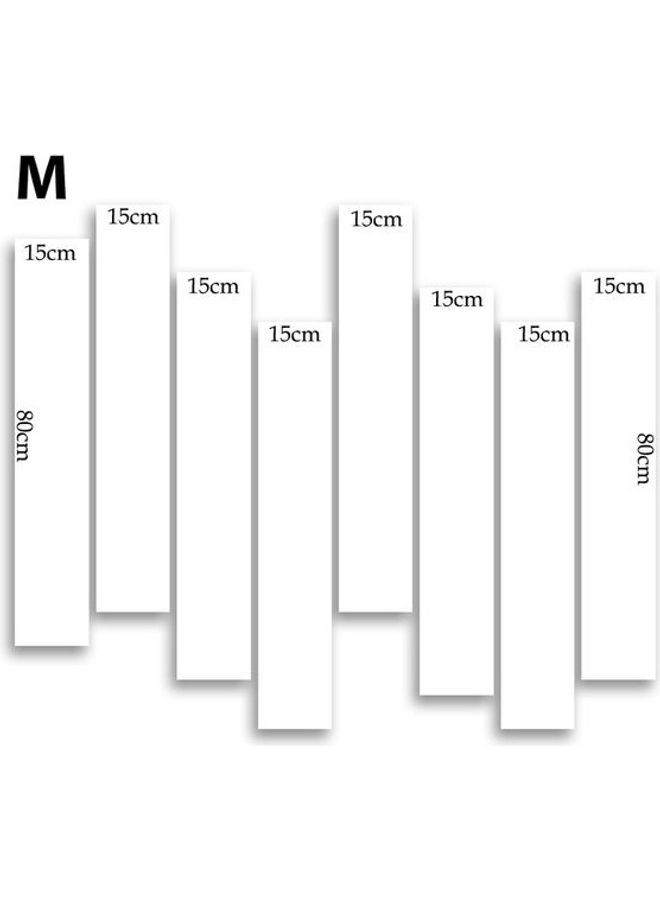 طقم لوحات فنية بتصميم رسوم متحركة مكون من 8 قطع متعدد الألوان M - Image 2