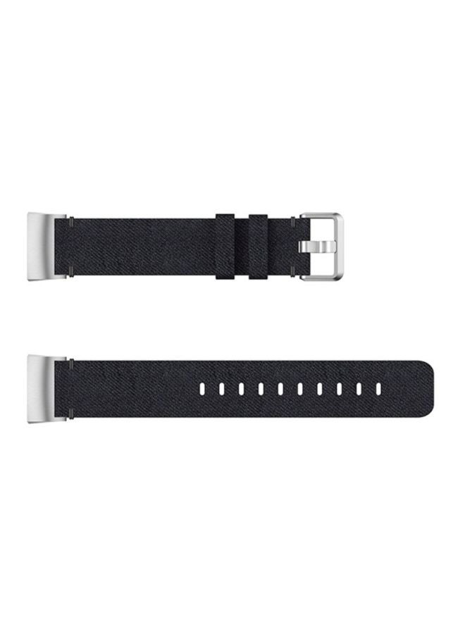 Voberry Replacement Strap Band For Fitbit Charge 3 Black - Image 2
