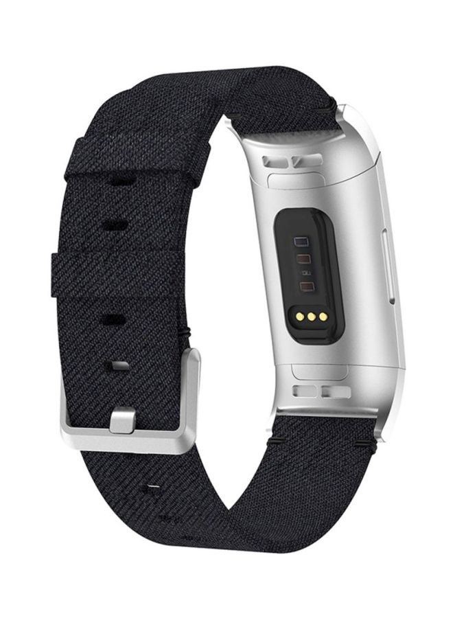 Voberry Replacement Strap Band For Fitbit Charge 3 Black - Image 3