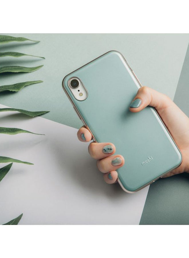 Moshi iGlaze Case Cover For Apple iPhone XR Blue - Image 4