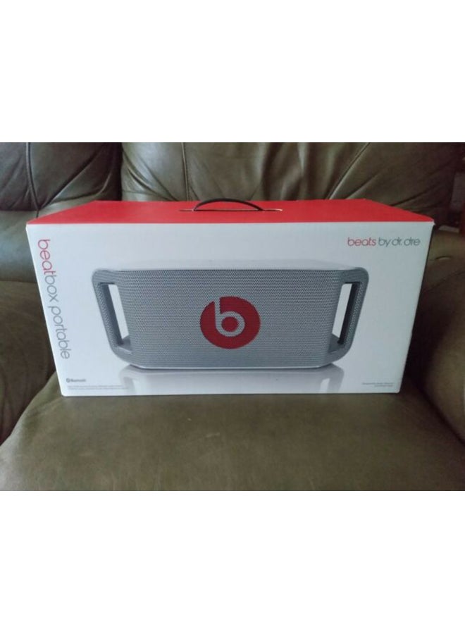 Beatbox Portable Speaker Grey/White/Red
